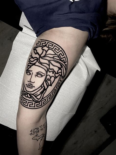 wandtattoo versace|versace meaning tattoo.